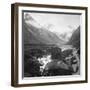 Moserboden, Salzburg, Austria, C1900s-Wurthle & Sons-Framed Photographic Print