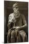 Moses. 1513-1515. Statue by Michelangelo (1475-1564). Marble-null-Mounted Giclee Print