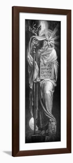 Moses, 1926-Frederic Shields-Framed Giclee Print