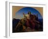 Moses, Aaron and Hur, 1837-Alexander Heubel-Framed Giclee Print