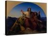Moses, Aaron and Hur, 1837-Alexander Heubel-Stretched Canvas