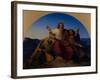 Moses, Aaron and Hur, 1837-Alexander Heubel-Framed Giclee Print