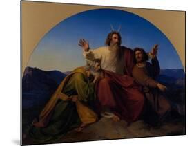 Moses, Aaron and Hur, 1837-Alexander Heubel-Mounted Giclee Print