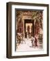 Moses and Aaron before Pharaoh-William Brassey Hole-Framed Premium Giclee Print