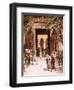 Moses and Aaron before Pharaoh-William Brassey Hole-Framed Premium Giclee Print