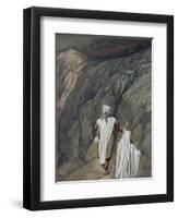 Moses and Aaron Go Up to Mount Sinai-James Tissot-Framed Giclee Print