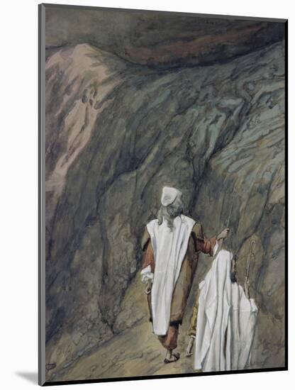 Moses and Aaron Go Up to Mount Sinai-James Tissot-Mounted Giclee Print