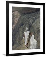 Moses and Aaron Go Up to Mount Sinai-James Tissot-Framed Giclee Print