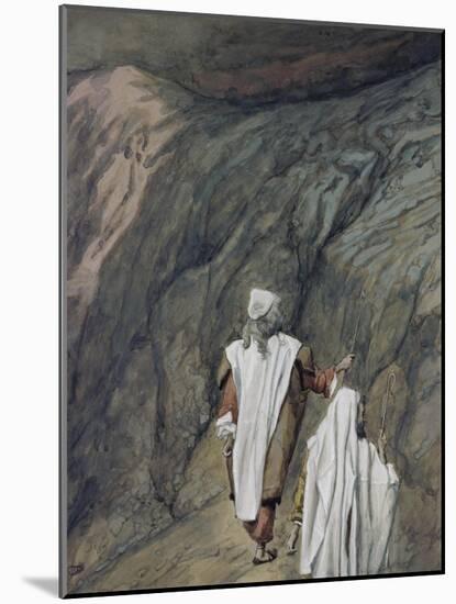 Moses and Aaron Go Up to Mount Sinai-James Tissot-Mounted Giclee Print