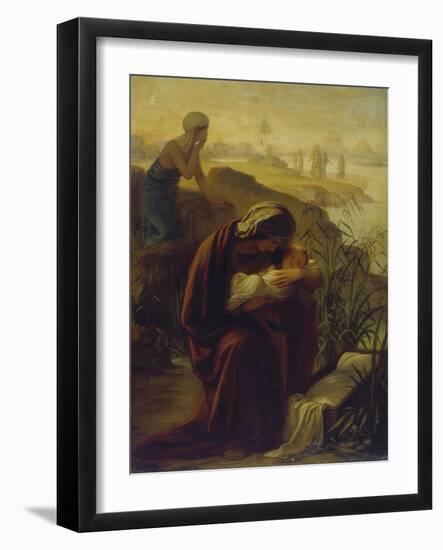 Moses and His Mother-Philipp Veit-Framed Giclee Print