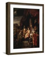 Moses and Jethro, C.1655-56-Ferdinand Bol-Framed Giclee Print