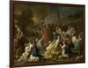 Moses and the Brazen Serpent, 1653-1654-Sébastien Bourdon-Framed Giclee Print