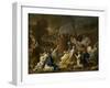 Moses and the Brazen Serpent, 1653-1654-Sébastien Bourdon-Framed Giclee Print