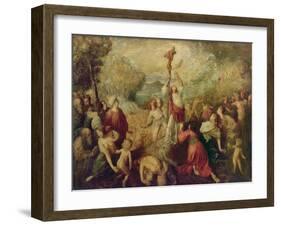 Moses and the Brazen Serpent, 1898-Augustus Edwin John-Framed Giclee Print