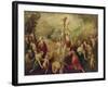 Moses and the Brazen Serpent, 1898-Augustus Edwin John-Framed Giclee Print