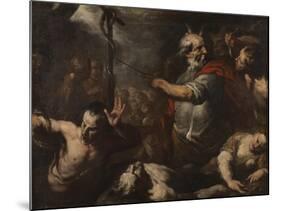 Moses and the Brazen Serpent-Italian School-Mounted Giclee Print