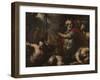 Moses and the Brazen Serpent-Italian School-Framed Giclee Print