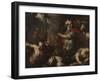 Moses and the Brazen Serpent-Italian School-Framed Giclee Print