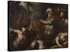 Moses and the Brazen Serpent-Italian School-Stretched Canvas