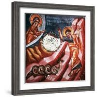 Moses and the Burning Bush, 1494-Philippos Goul-Framed Giclee Print