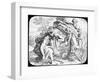 Moses and the Burning Bush, 19th Century-Julius Schnorr von Carolsfeld-Framed Giclee Print