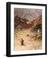 Moses and the Burning Bush-William Brassey Hole-Framed Giclee Print