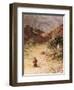 Moses and the Burning Bush-William Brassey Hole-Framed Premium Giclee Print
