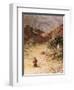 Moses and the Burning Bush-William Brassey Hole-Framed Premium Giclee Print