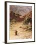 Moses and the Burning Bush-William Brassey Hole-Framed Premium Giclee Print