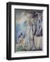 Moses and the Burning Bush-William Blake-Framed Giclee Print