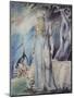 Moses and the Burning Bush-William Blake-Mounted Giclee Print