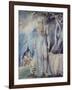 Moses and the Burning Bush-William Blake-Framed Giclee Print