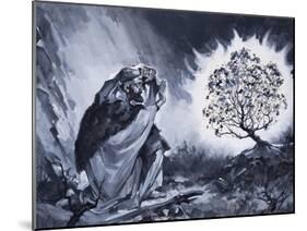 Moses and the Burning Bush-McConnell-Mounted Giclee Print