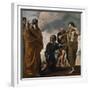 Moses and the Messengers from Canaan, 1621-24-Giovanni Lanfranco-Framed Giclee Print