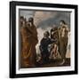 Moses and the Messengers from Canaan, 1621-24-Giovanni Lanfranco-Framed Giclee Print