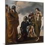 Moses and the Messengers from Canaan, 1621-24-Giovanni Lanfranco-Mounted Giclee Print