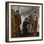 Moses and the Messengers from Canaan, 1621-24-Giovanni Lanfranco-Framed Giclee Print