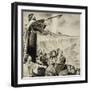 Moses and the Red Sea-Clive Uptton-Framed Giclee Print