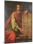 Moses and the Tablets of the Law-Laurent de La Hyre-Mounted Giclee Print