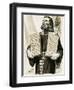 Moses and the Ten Commandments-Clive Uptton-Framed Giclee Print