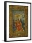 Moses at Mount Sinai, 16th Century Tapestry, Ca 1560-null-Framed Giclee Print