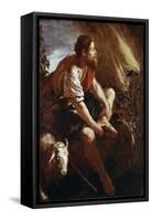 Moses Before a Burning Bush-Domenico Fetti-Framed Stretched Canvas