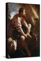 Moses before a Burning Bush-Domenico Fetti or Feti-Stretched Canvas