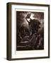 Moses Breaking the Tables of the Law-Gustave Dore-Framed Giclee Print