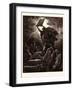 Moses Breaking the Tables of the Law-Gustave Dore-Framed Giclee Print