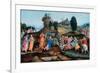 Moses Brings Forth Water Out of the Rock, C1500-Filippino Lippi-Framed Giclee Print