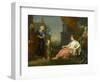 Moses Brought before Pharaoh's Daughter, 1746-William Hogarth-Framed Giclee Print