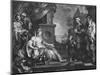 Moses Brought to Pharoah's Daughter, C.1752-William Hogarth-Mounted Giclee Print