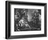 Moses Brought to Pharoah's Daughter, C.1752-William Hogarth-Framed Giclee Print