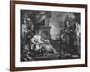 Moses Brought to Pharoah's Daughter, C.1752-William Hogarth-Framed Giclee Print